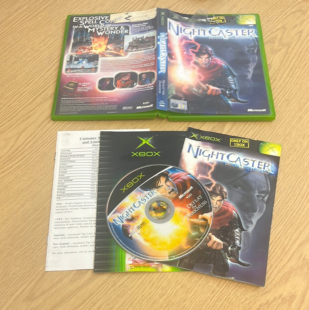 NightCaster original Xbox game NightCaster original Xbox game